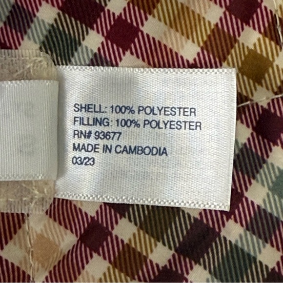 St.John’s Bark Dog Coat Jacket Houndstooth Neutral Small Winter Puffer Preppy - Picture 10 of 11